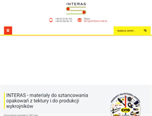 Tablet Screenshot of interas.com.pl